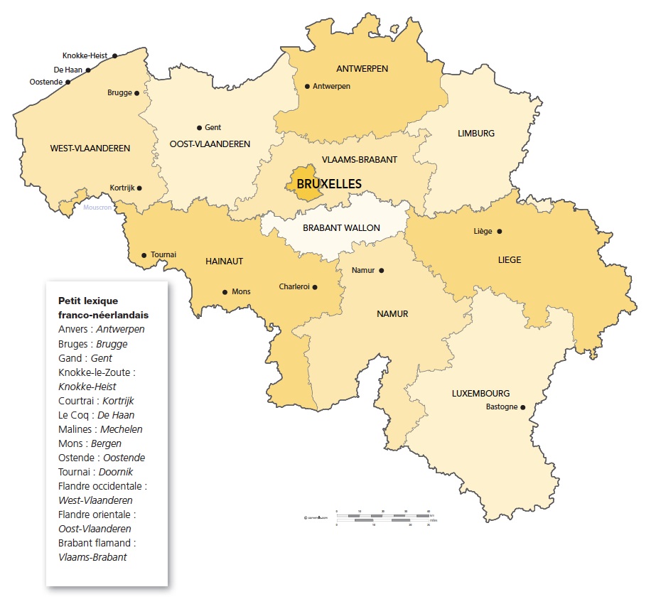  Les  provinces  et chefs lieux de Belgique jeu de plateau 