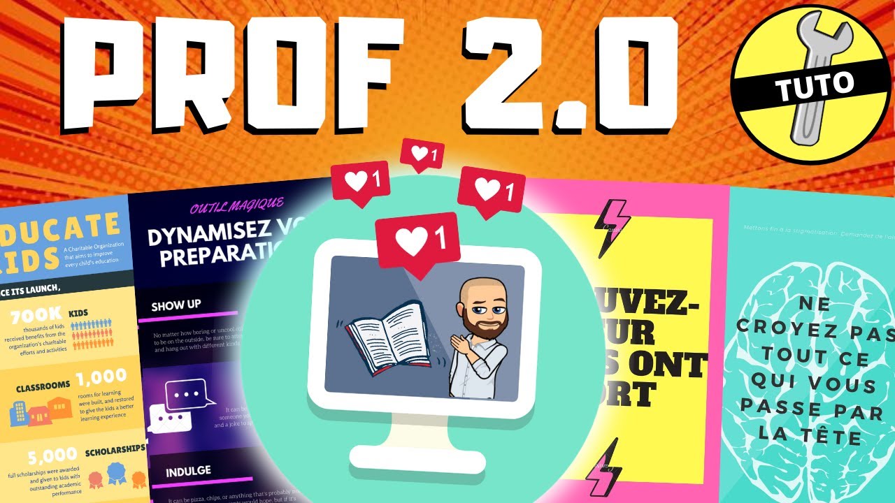 Prof 2.0 : comment donner un look hyper cool à vos productions ? Tuto