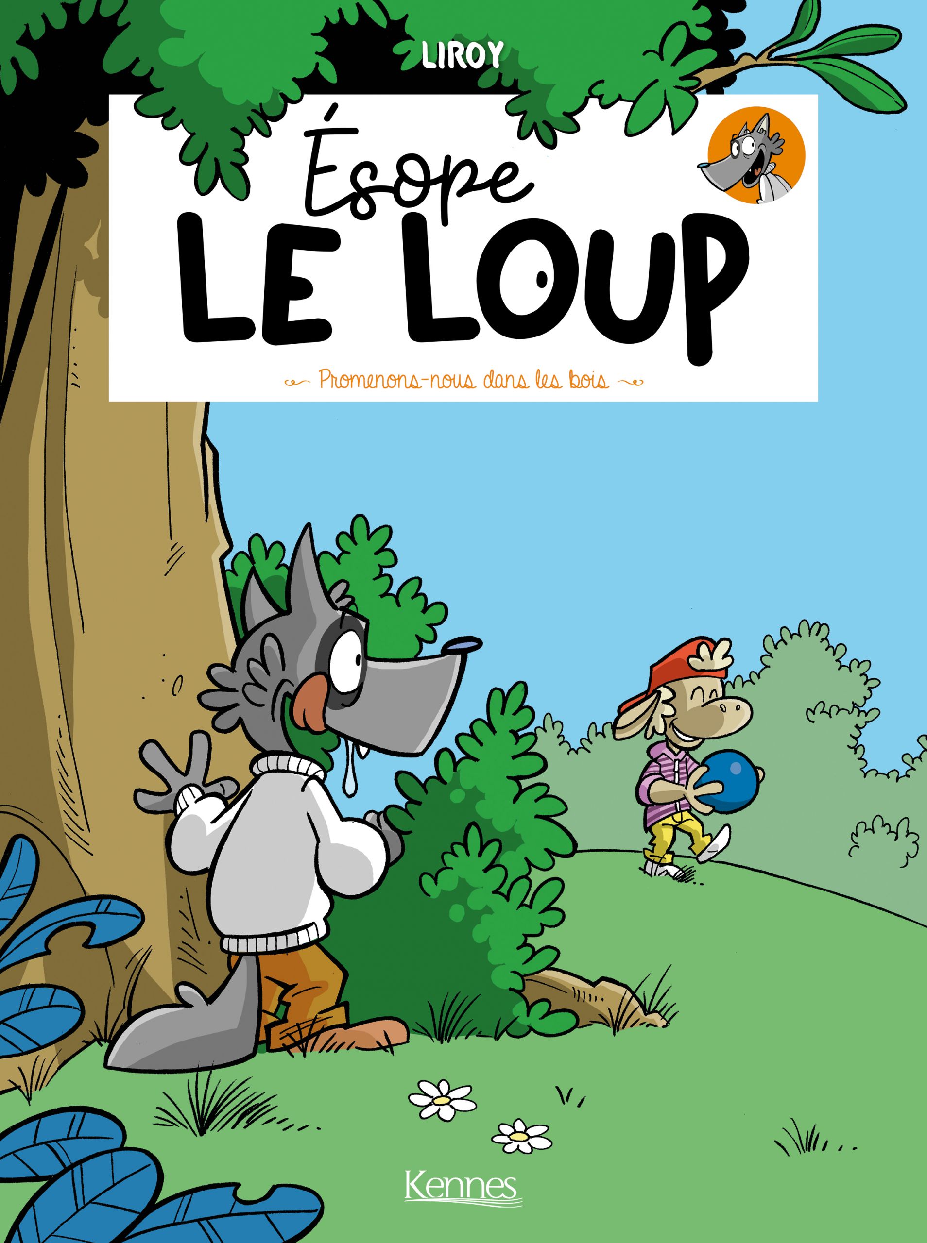 BD muette : Esope le loup, Promenons-nous dans les bois