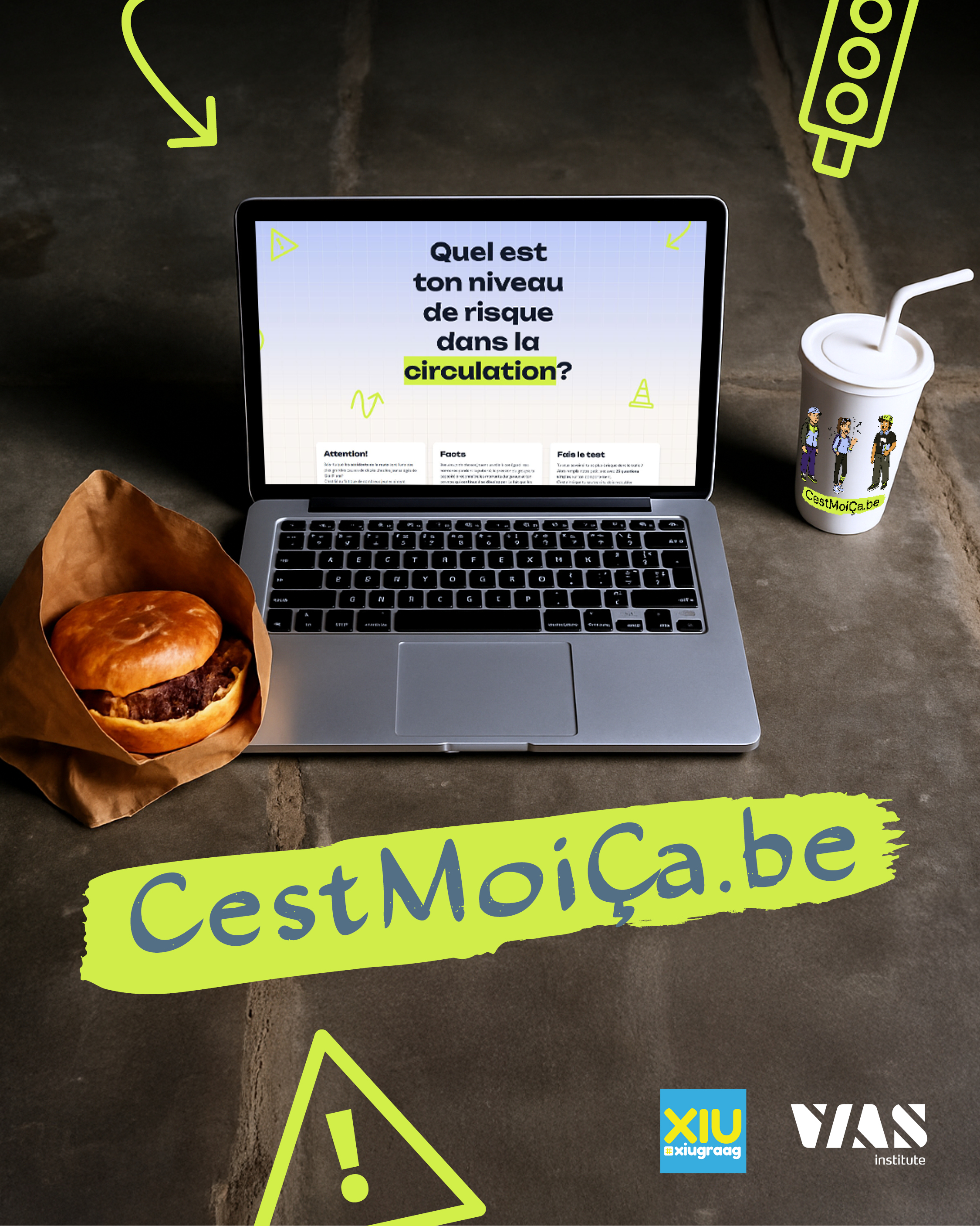 C'est Moi Ça?  Quel est ton niveau de risque dans la circulation?  Fais le test!