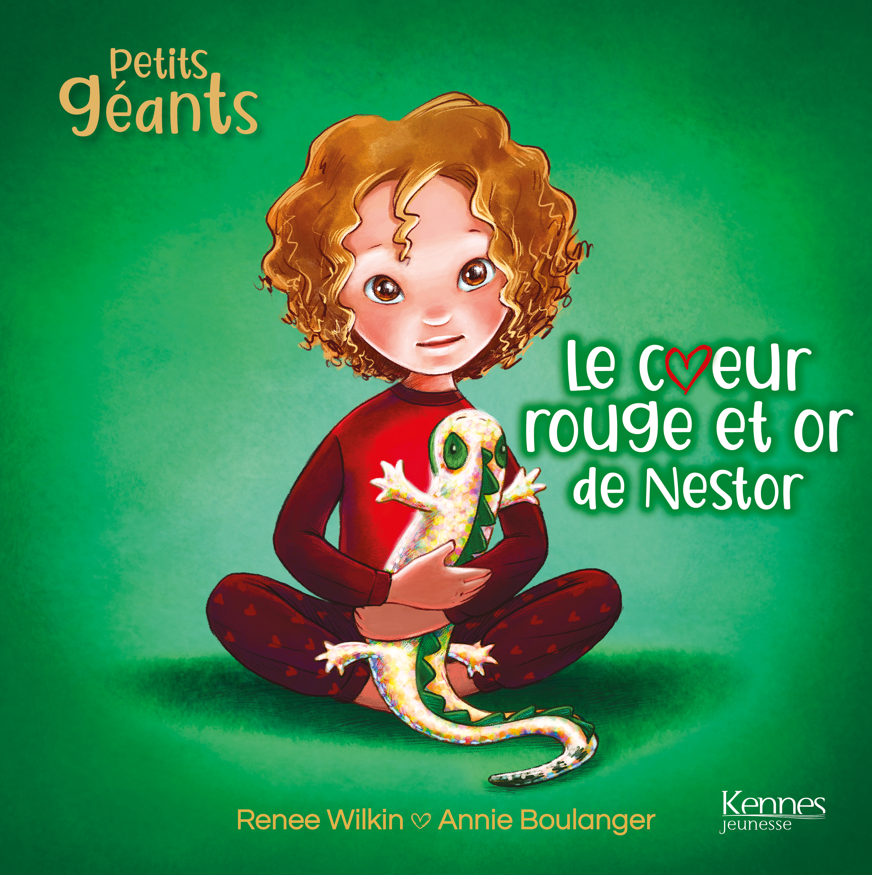 Album jeunesse : Petits Géants - Le coeur rouge et or de Nestor
