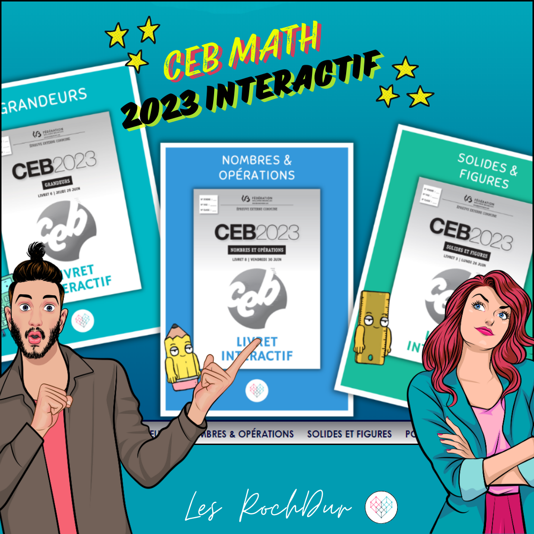 Préparation/révision CEB Mathématiques 2023 (CEB interactif)