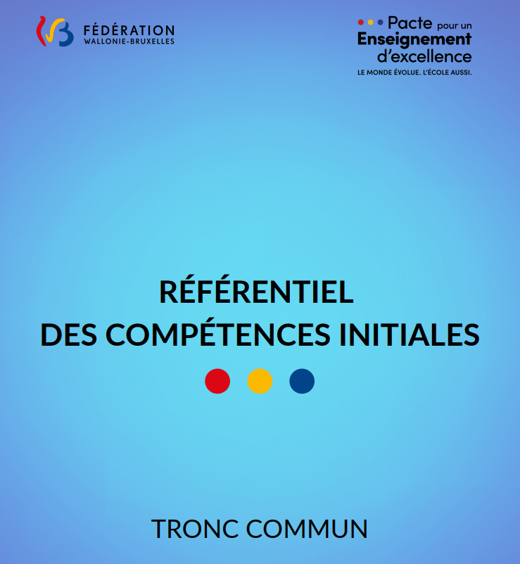 Référentiel des compétences initiales en Maternelles