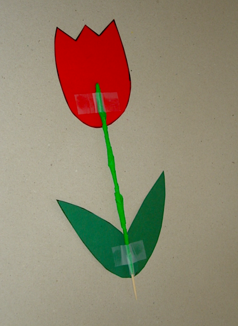 Bricolage : réaliser une tulipe