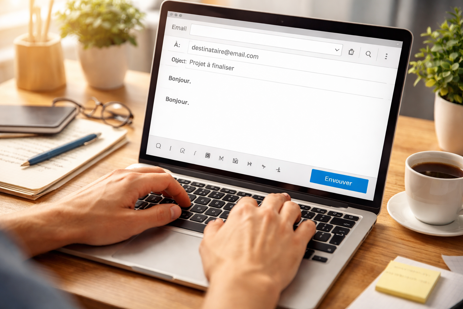 Demande argumentée par mail