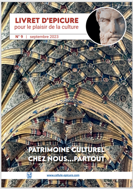 Livret d'EPICURE n°9 : Patrimoine culturel chez nous... partout