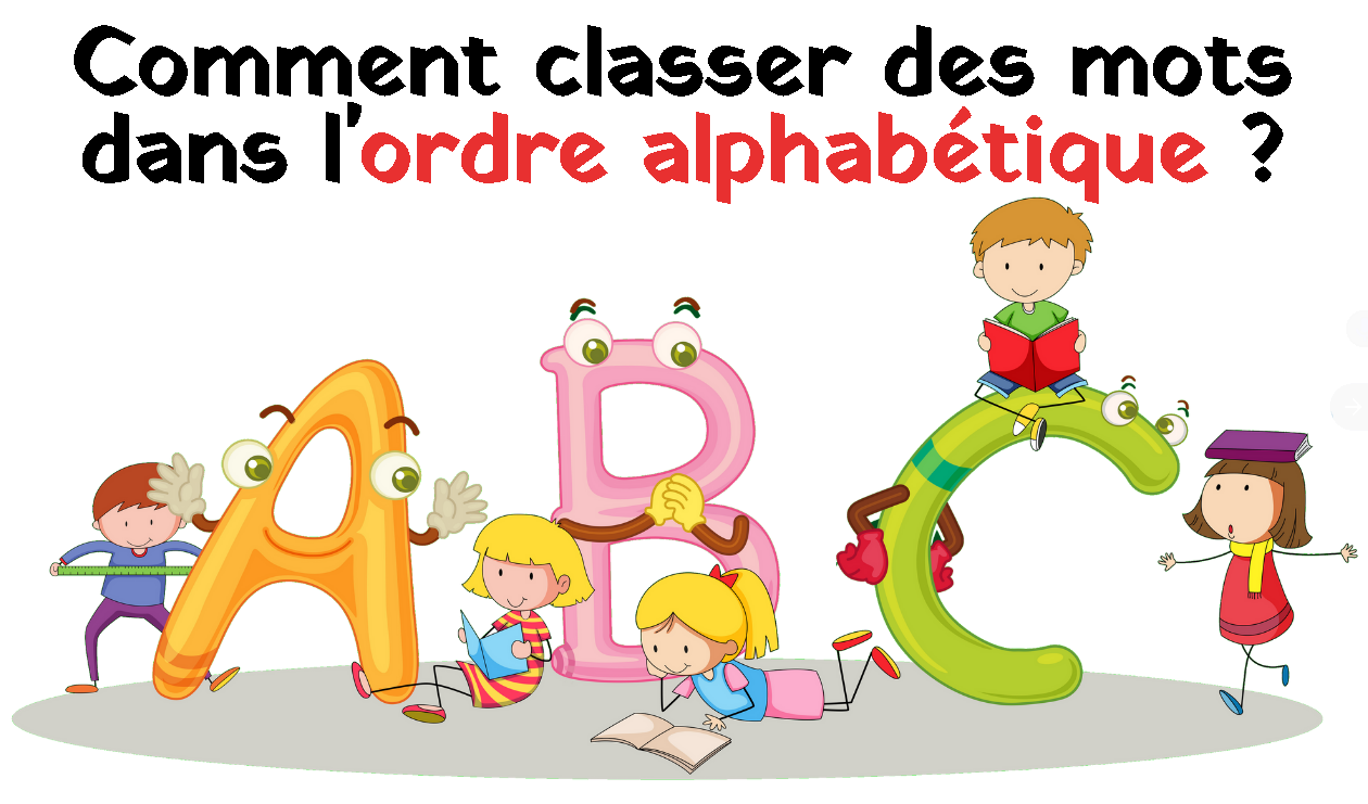 Classer dans l ordre alphab tique genially enseignons be
