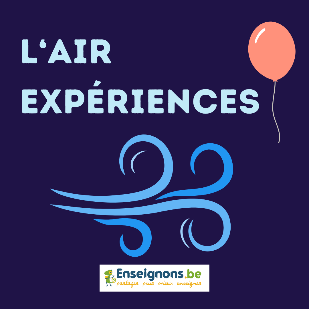 L'air : expériences