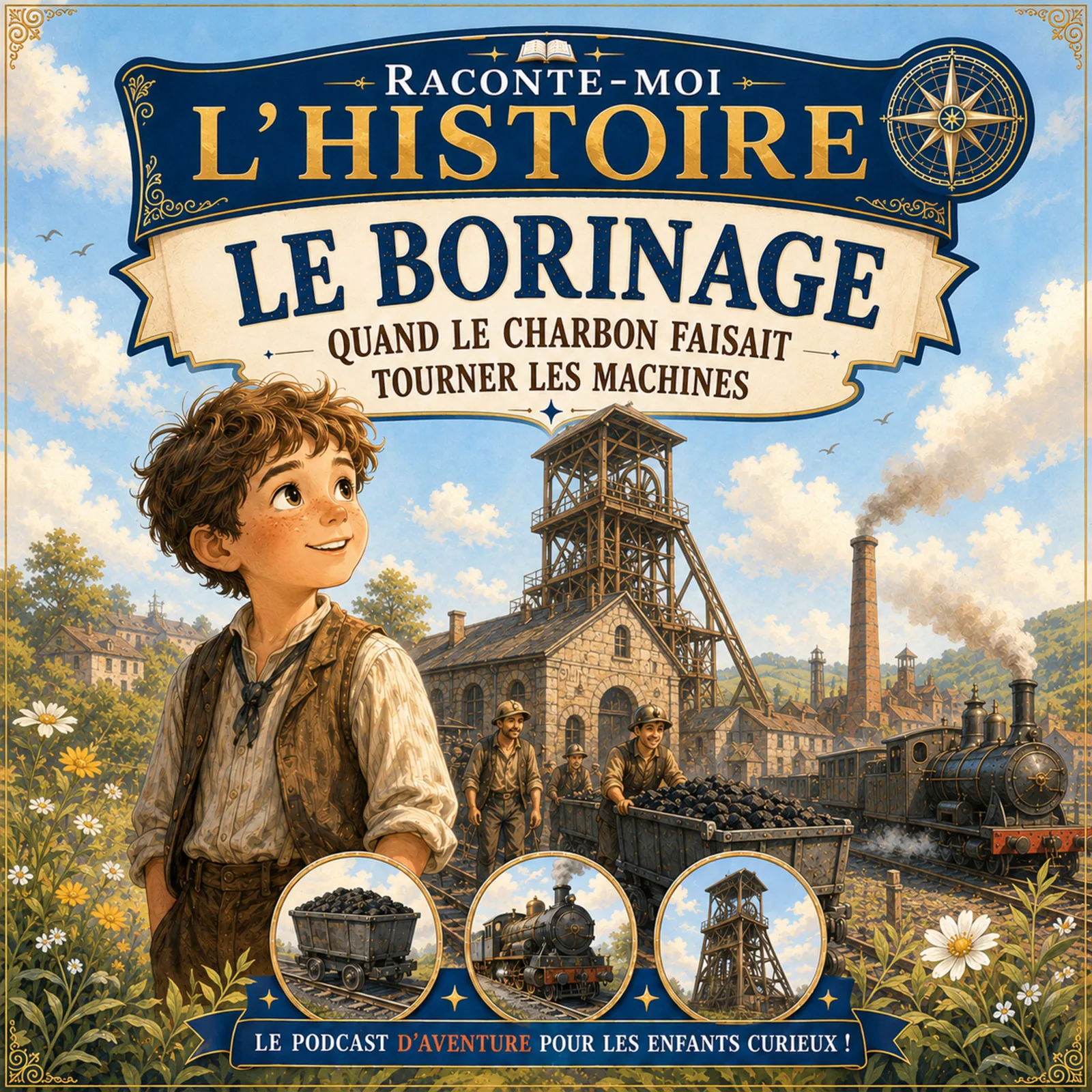 Podcast audio : comprendre le rôle du charbon dans la révolution industrielle