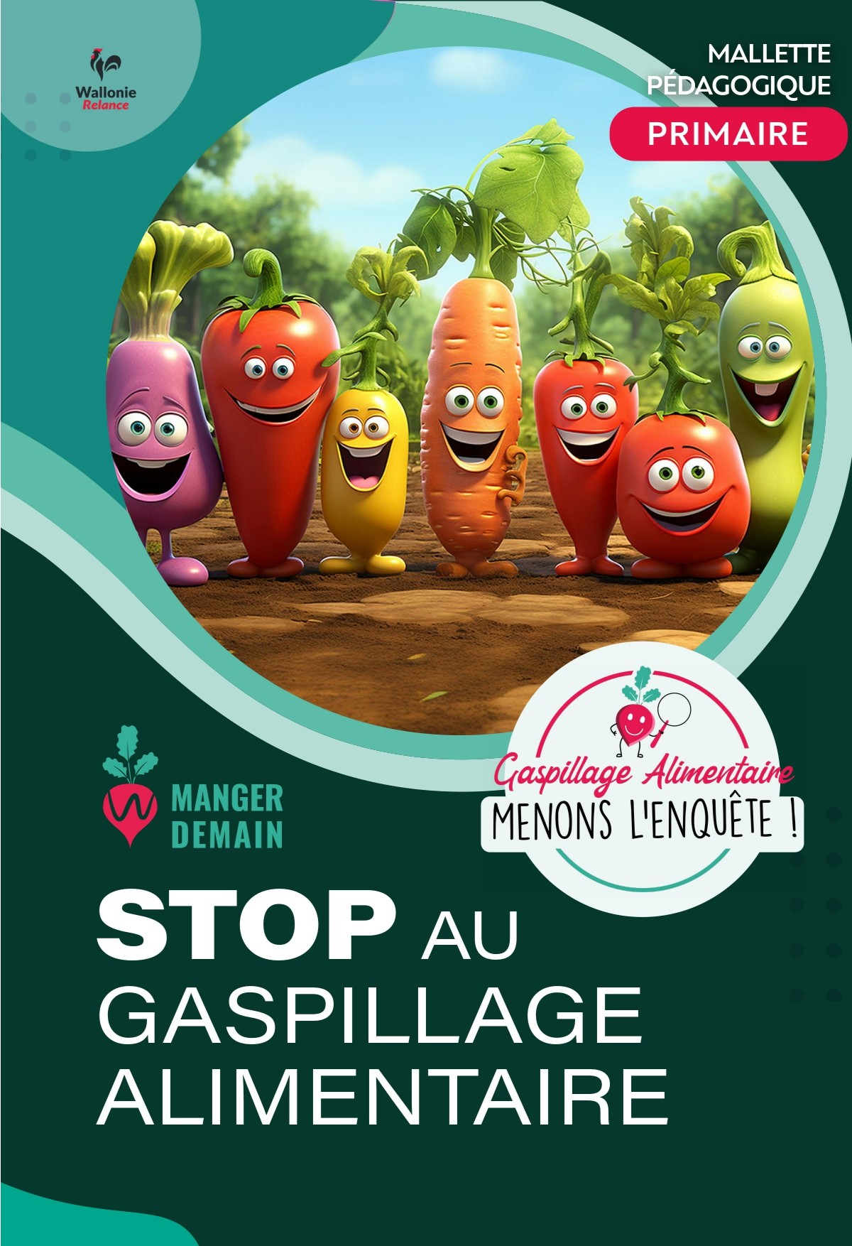 Mallette pédagogique primaire : Stop au gaspillage alimentaire
