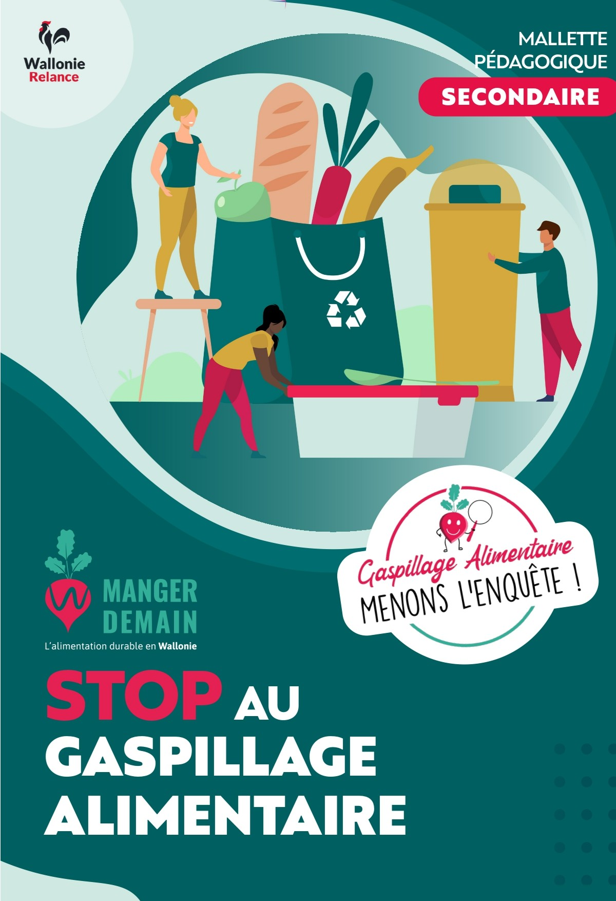 Mallette pédagogique secondaire : Stop au gaspillage alimentaire