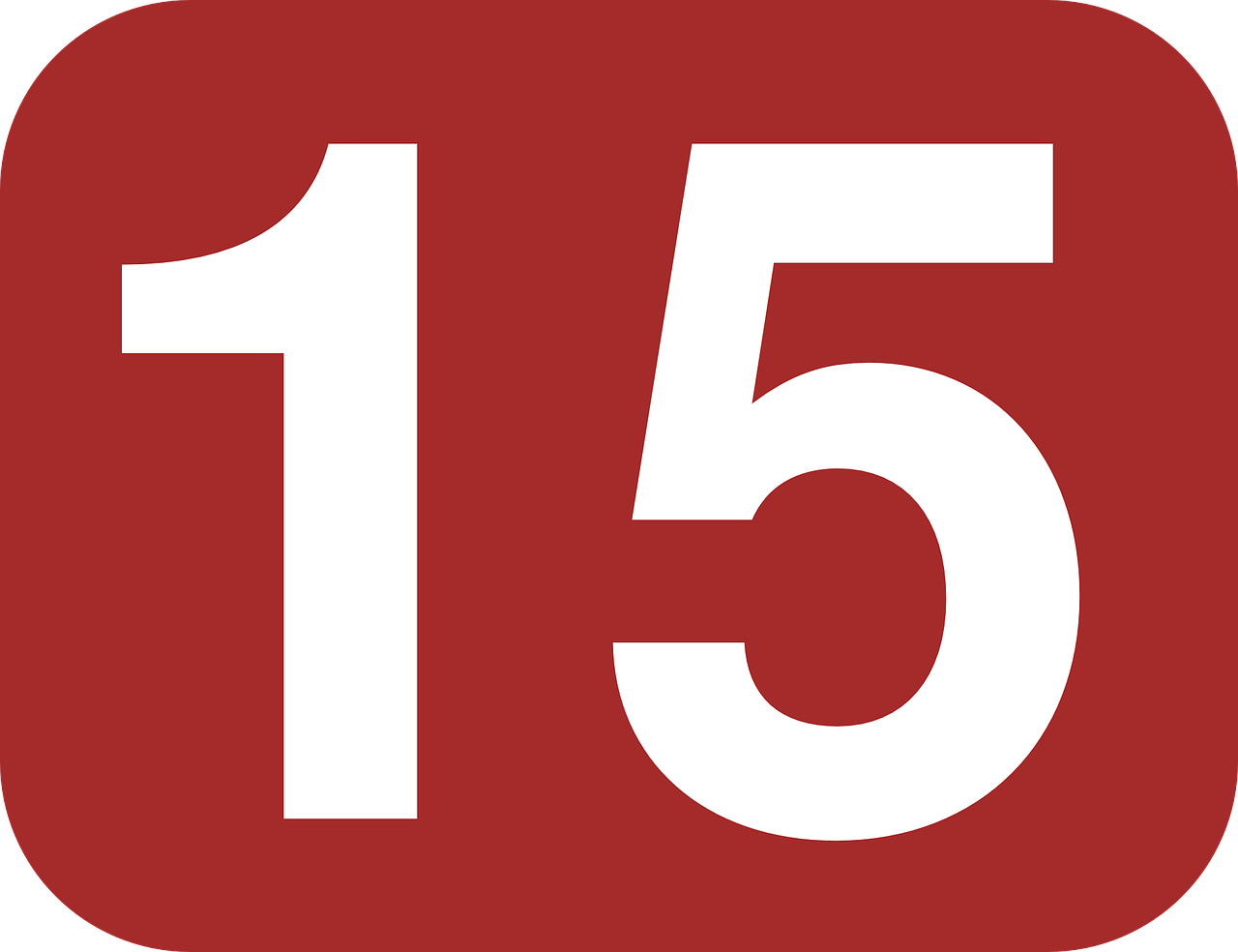 Numération : les nombres jusqu'à 15