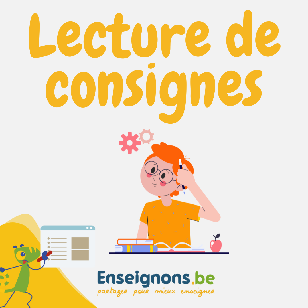 Lecture de consignes : exercices